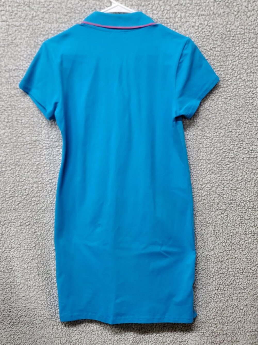 U.S. Polo Assn Blue Polo Dress S Short Sleeve Casual Rugby Style - Picture 2 of 6